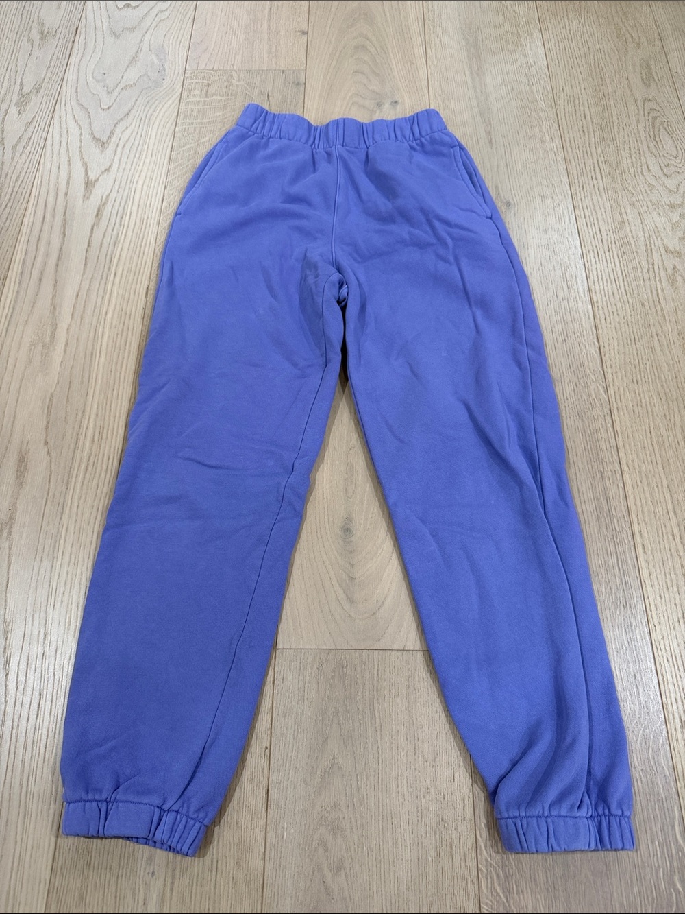 Gap Women’s Purple Elastic-Waist Sweatpants Size XS
